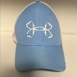 Under Armour Blue and White Cap